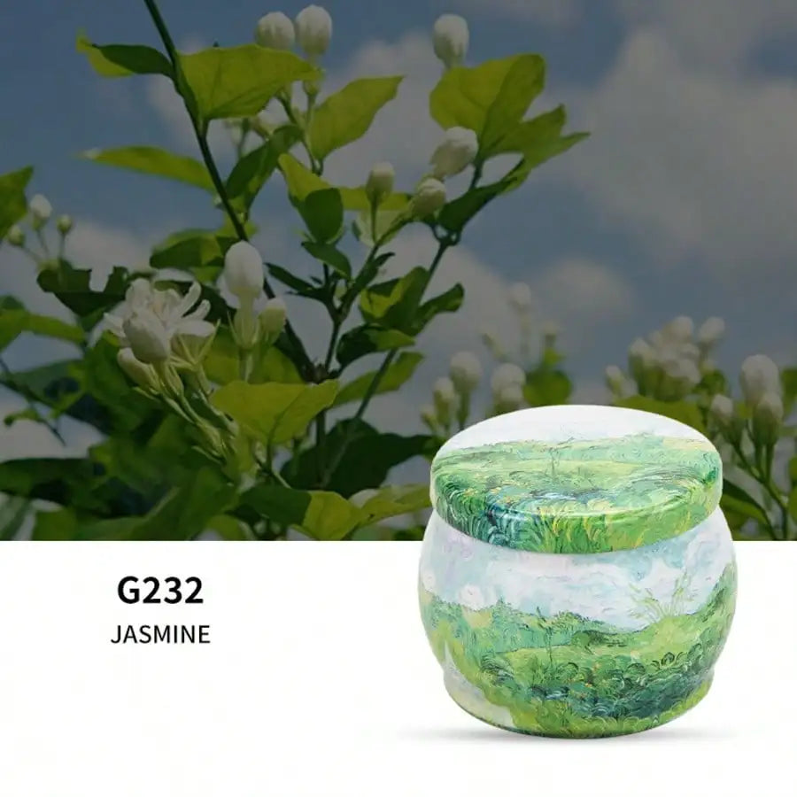 4 cans/set of hot melt wax aromatherapy set, homemade soy candle cup, flower candles for wedding and holiday decoration