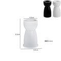 S/M/L/U-Shape Candle Holder Silicone Mold Crystal Mirror Epoxy Resin Mould DIY Cement Gypsum Arched Mould Candlestick Home Decor