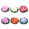 Lotus Night Light Floating Water Flower  Lotus Sensor Night Lamp Floating WaterGlow Flower Lamps Garden Decor Festive Wishing