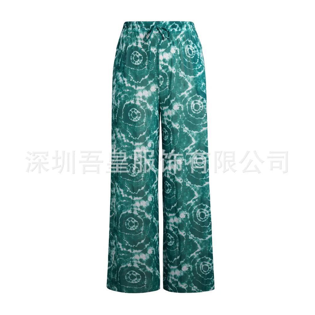 One Piece Swimsuit Women Long Sleeve Swimwear Pants UPF 50+ Quick-Dry Beachwear with Front Zipper New Print Beach Bathing Suit