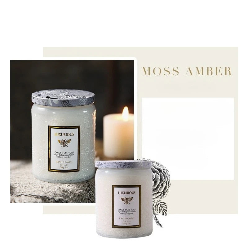 one Fragrant Candle Cans Room Decoration Soy Wax Smokeless Aroma Low Temperature Romantic Oil Fragrance Velas Birthday Candles