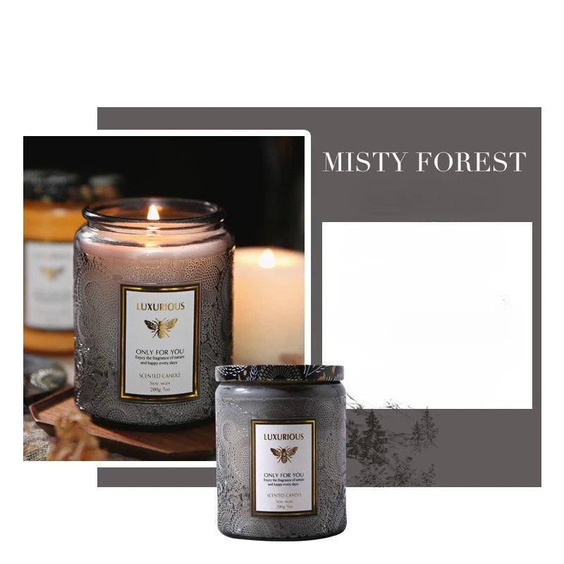 one Fragrant Candle Cans Room Decoration Soy Wax Smokeless Aroma Low Temperature Romantic Oil Fragrance Velas Birthday Candles