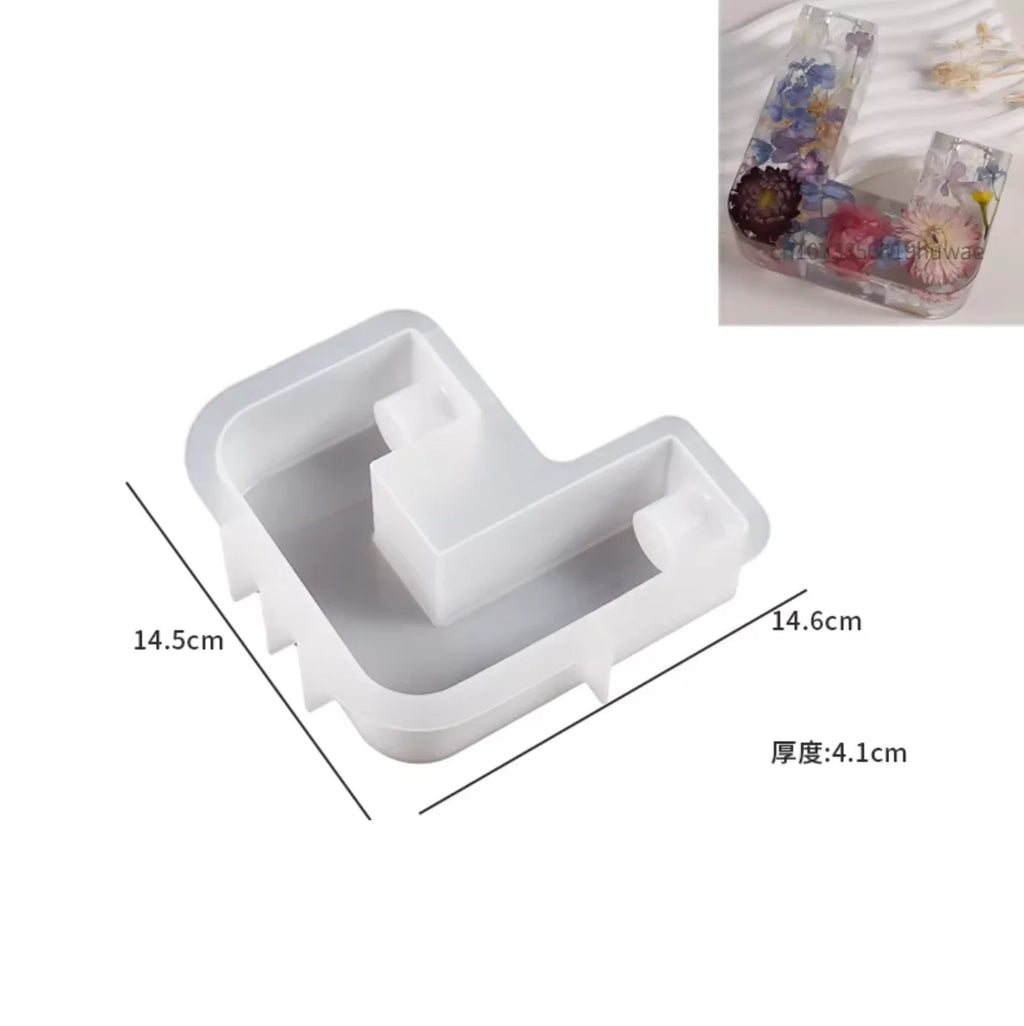 S/M/L/U-Shape Candle Holder Silicone Mold Crystal Mirror Epoxy Resin Mould DIY Cement Gypsum Arched Mould Candlestick Home Decor