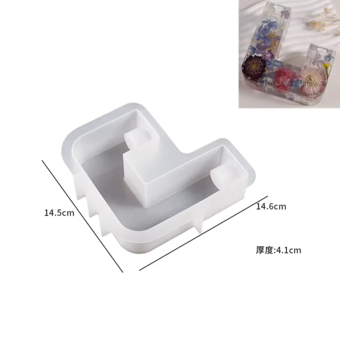 S/M/L/U-Shape Candle Holder Silicone Mold Crystal Mirror Epoxy Resin Mould DIY Cement Gypsum Arched Mould Candlestick Home Decor