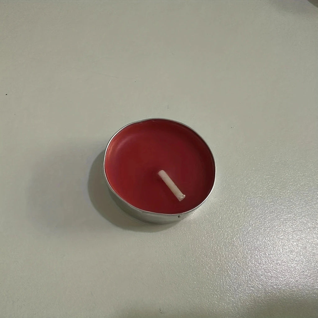 10Pcs Tea Light Candles Small Smokeless Dripless Tea Candles For Home Pool Dinner Weddings Supplies