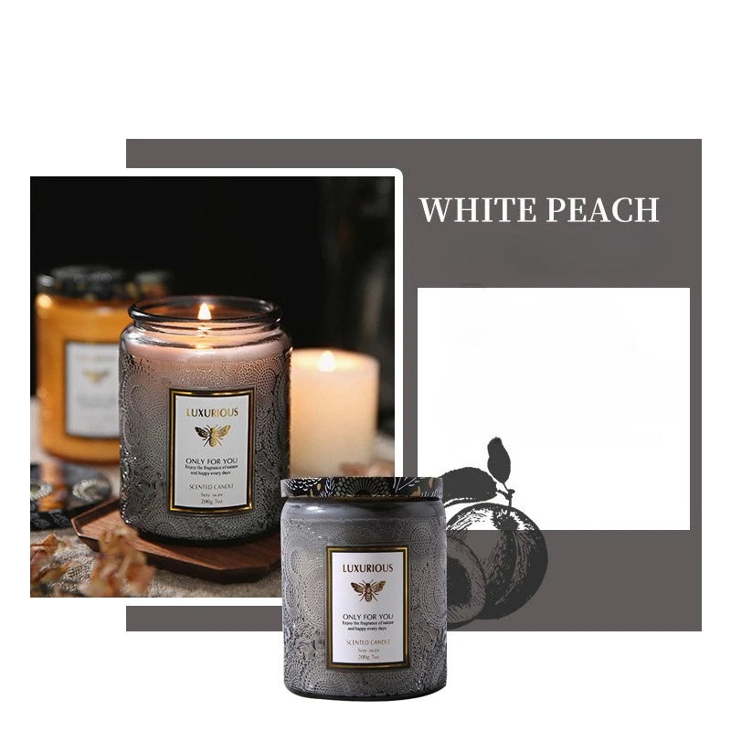 one Fragrant Candle Cans Room Decoration Soy Wax Smokeless Aroma Low Temperature Romantic Oil Fragrance Velas Birthday Candles