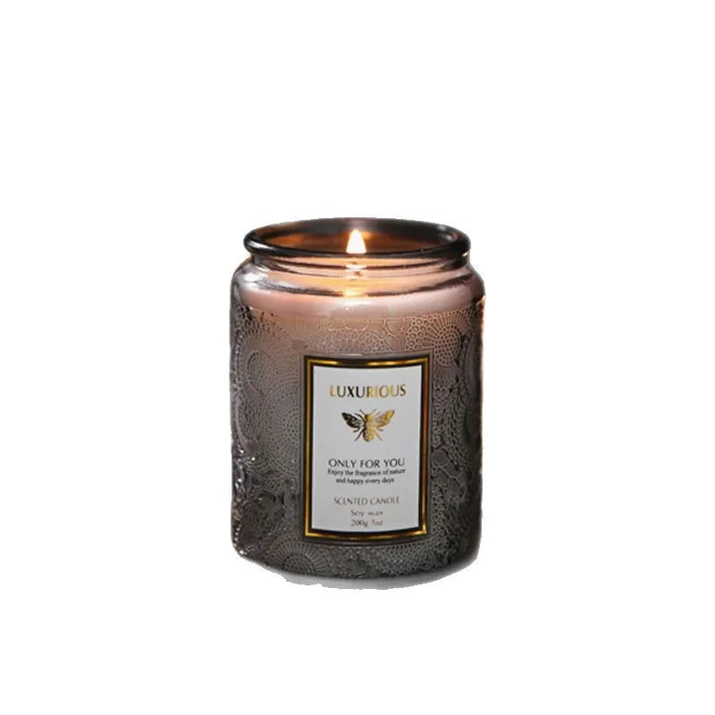 one Fragrant Candle Cans Room Decoration Soy Wax Smokeless Aroma Low Temperature Romantic Oil Fragrance Velas Birthday Candles