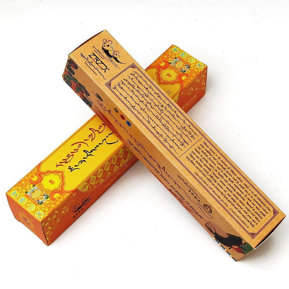 Tibetan Incense Sticks - Traditional Handmade Aromatic Incense for Meditation & Relaxation