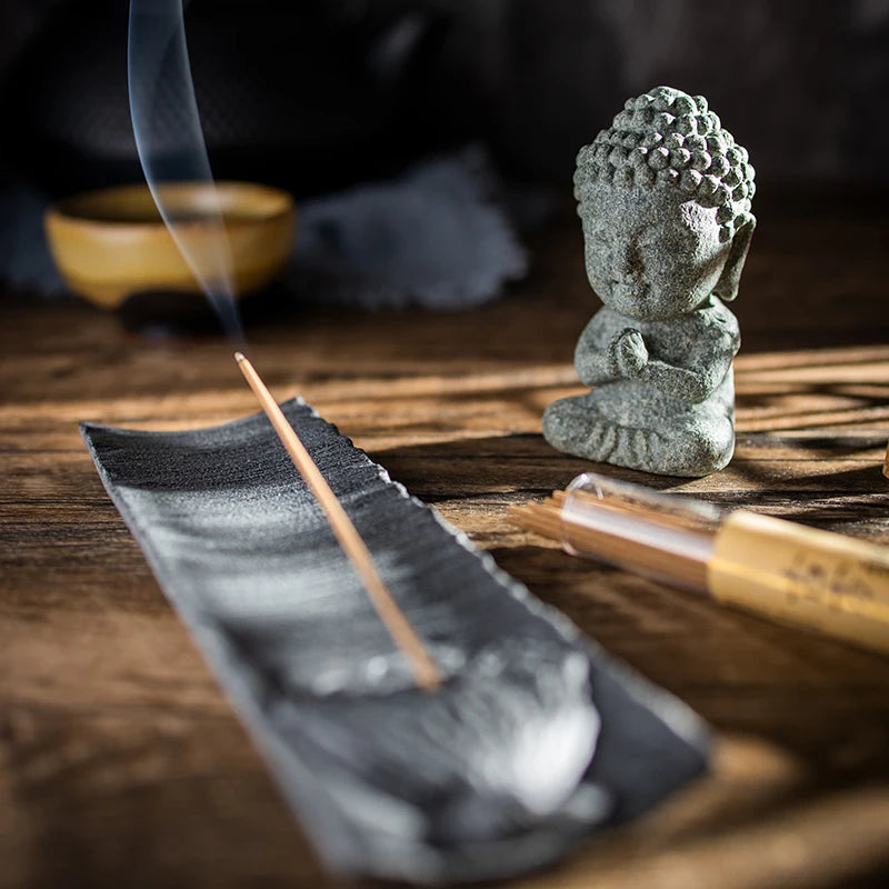 Incense Natural Sandalwood 10CM Home Meditation Purification Stick Purified Air Office Tea Indoor Ceremony Buddha 25Pcs/Box
