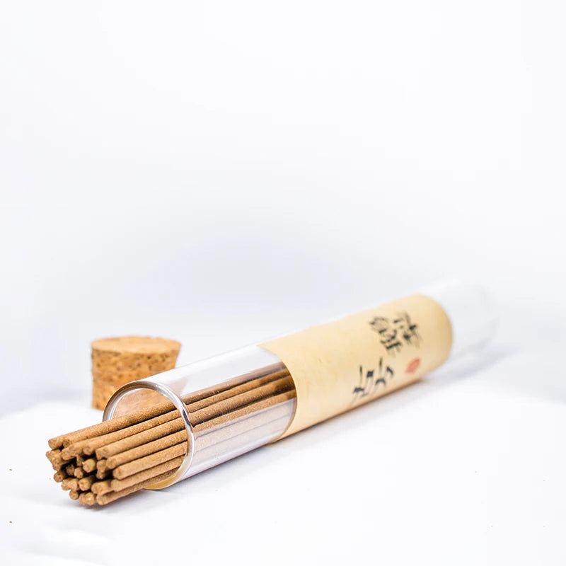 Incense Natural Sandalwood 10CM Home Meditation Purification Stick Purified Air Office Tea Indoor Ceremony Buddha 25Pcs/Box