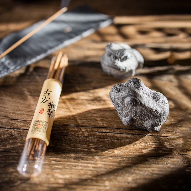 Incense Natural Sandalwood 10CM Home Meditation Purification Stick Purified Air Office Tea Indoor Ceremony Buddha 25Pcs/Box