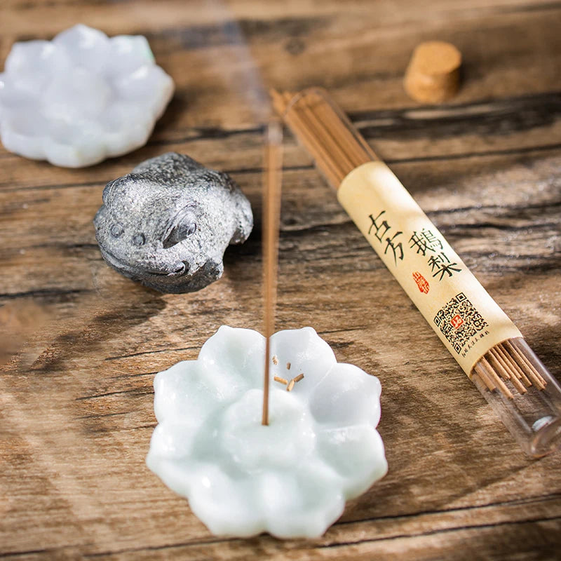 Incense Natural Sandalwood 10CM Home Meditation Purification Stick Purified Air Office Tea Indoor Ceremony Buddha 25Pcs/Box