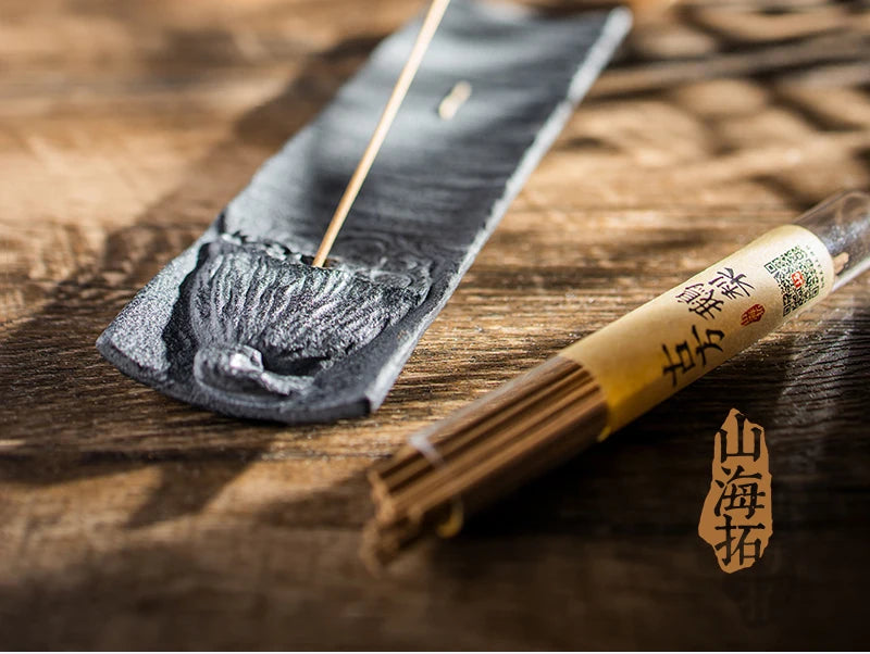 Incense Natural Sandalwood 10CM Home Meditation Purification Stick Purified Air Office Tea Indoor Ceremony Buddha 25Pcs/Box