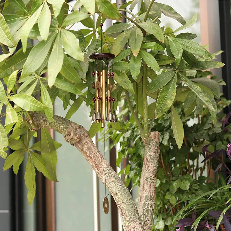 Hanging Wind Chimes Large Wind Chime Tubes Bells Metal Church Bell Outdoor Garden Home Garden Decor Hanging Wind Chime