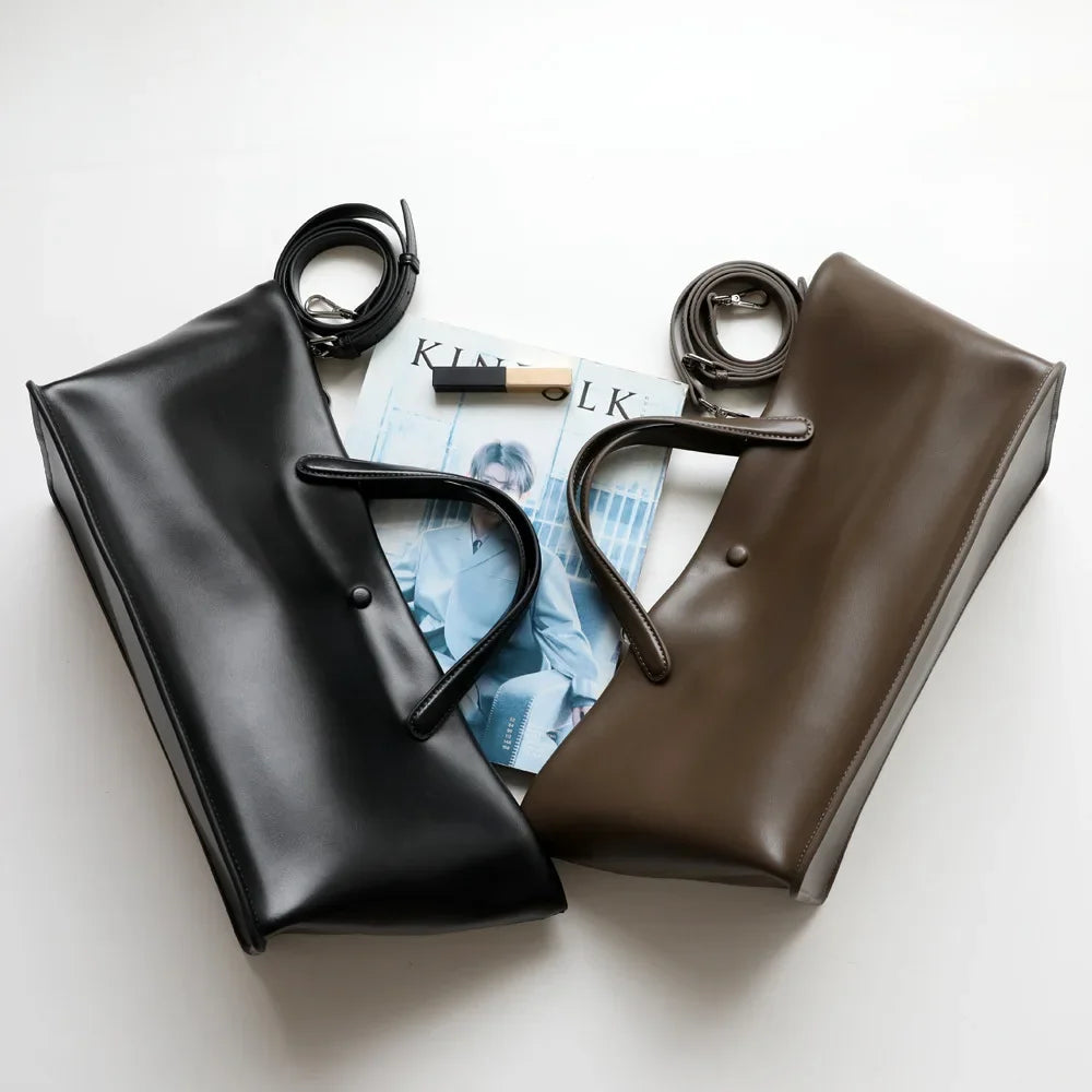 2026 New Arrival Genuine Leather Casual Totes High Quality Women Shoulder Crossbody Bags Ladies Large Versatile Handbags Coffee