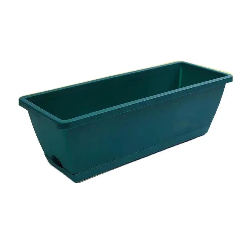 Indoor Self Absorbing Flower Pot For Vegetables Compact With Drainage Tray For Office Windowsill Or Home Decor