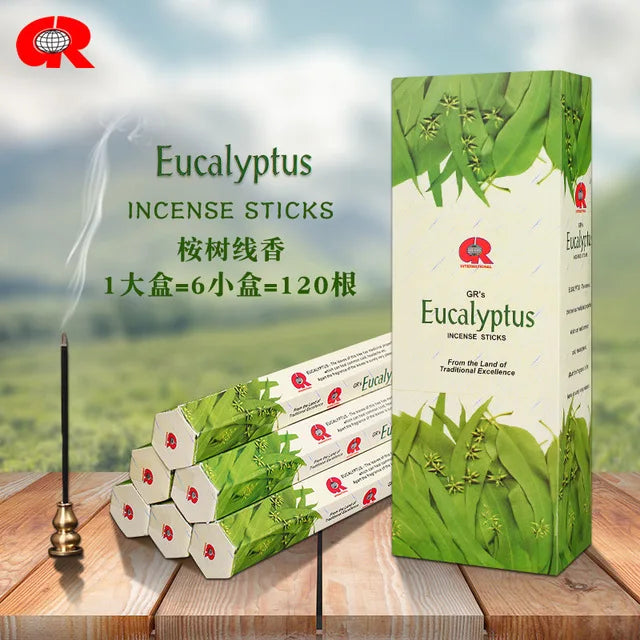 T68 20 Sticks Fragrances India Incense Stick Handmade Aromatherapy Sticks Sandalwood Lavender Meditation Incenses