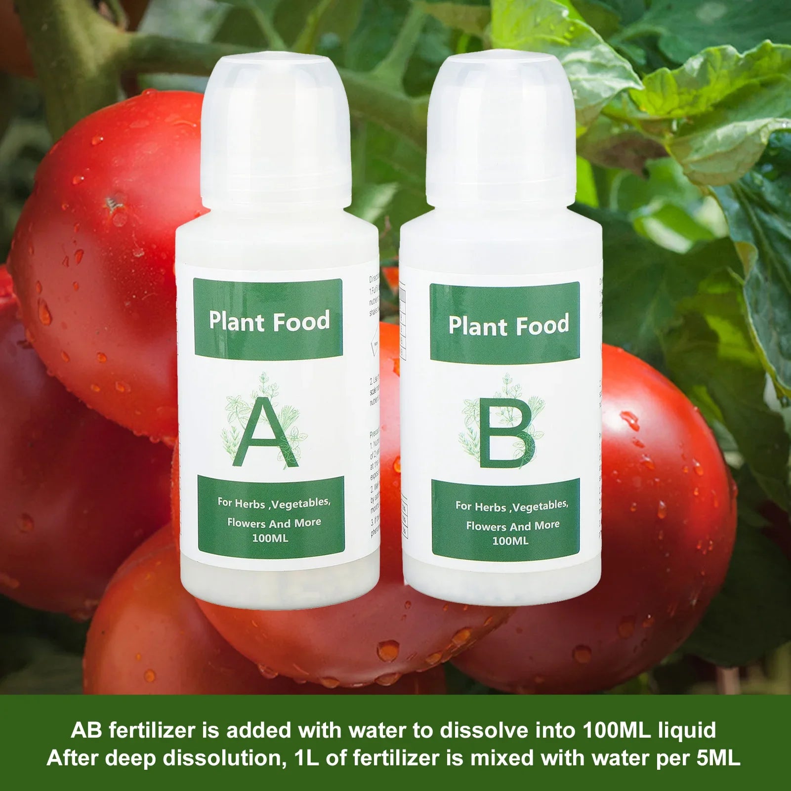 Hydroponic Plant Food Plant Growing Hydroponic Nutrients Indoor Plant Food for Vegetables Fruit Indoor Plant Food