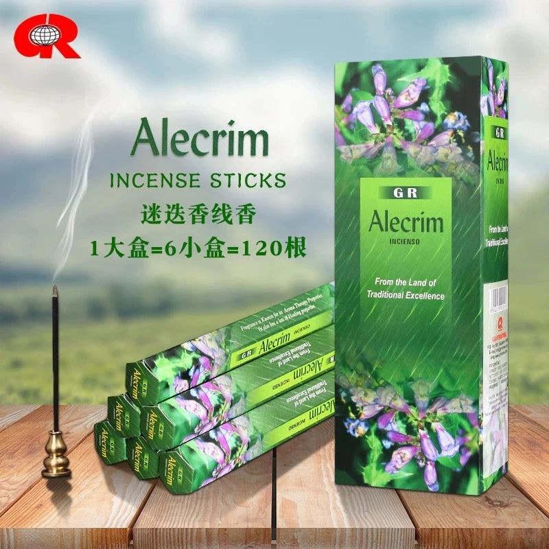 20 Sticks India Palo Santo Incense Sandalwood Household Bedroom Toilet Agarwood Tibetan Line Aromatherapy Incense Sticks
