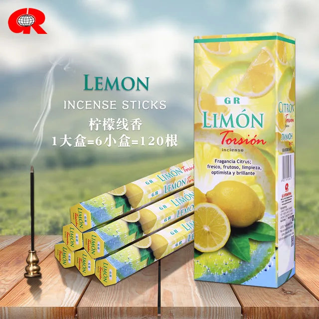 T68 20 Sticks Fragrances India Incense Stick Handmade Aromatherapy Sticks Sandalwood Lavender Meditation Incenses