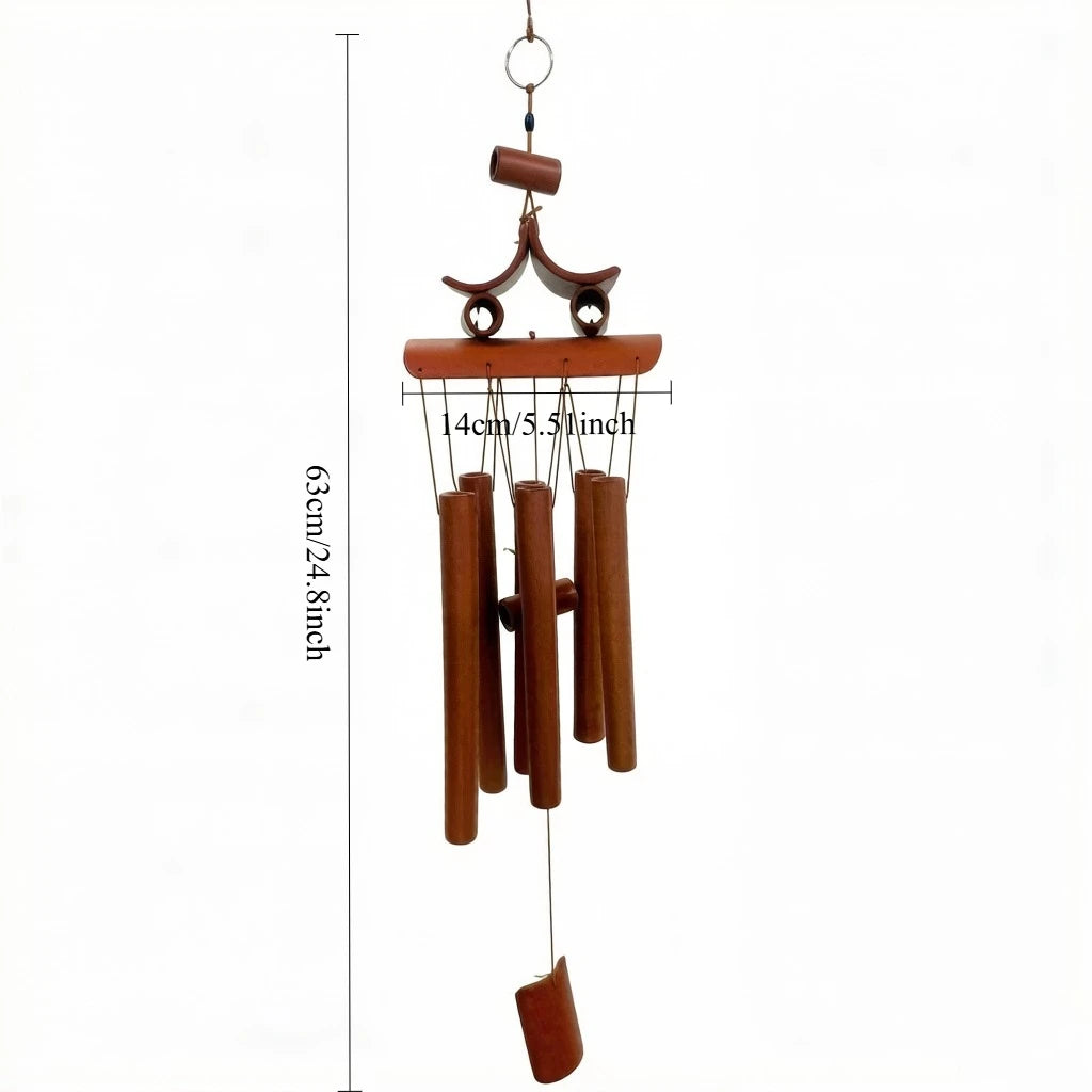Wind Chime Handmade Garden Decoration Suitable for Porch, Patio, Outdoor Relaxing and Soothing Wind Chime for Home, Office, Temp