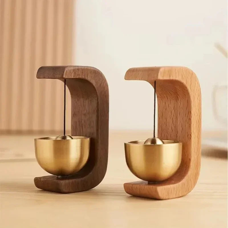 Shopkeepers Bell for Door Opening Doorbell Wind Chime Gift Home Garden Windchime Wood Hanging Bells Entry Alert Chime Decor