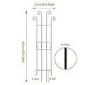 1pcs Plant Trellis Indoor Metal Plant Vertical Growth Trellis Potted Flowers Stakes For Monstera Tomato Flowers Ivy Pots Garden