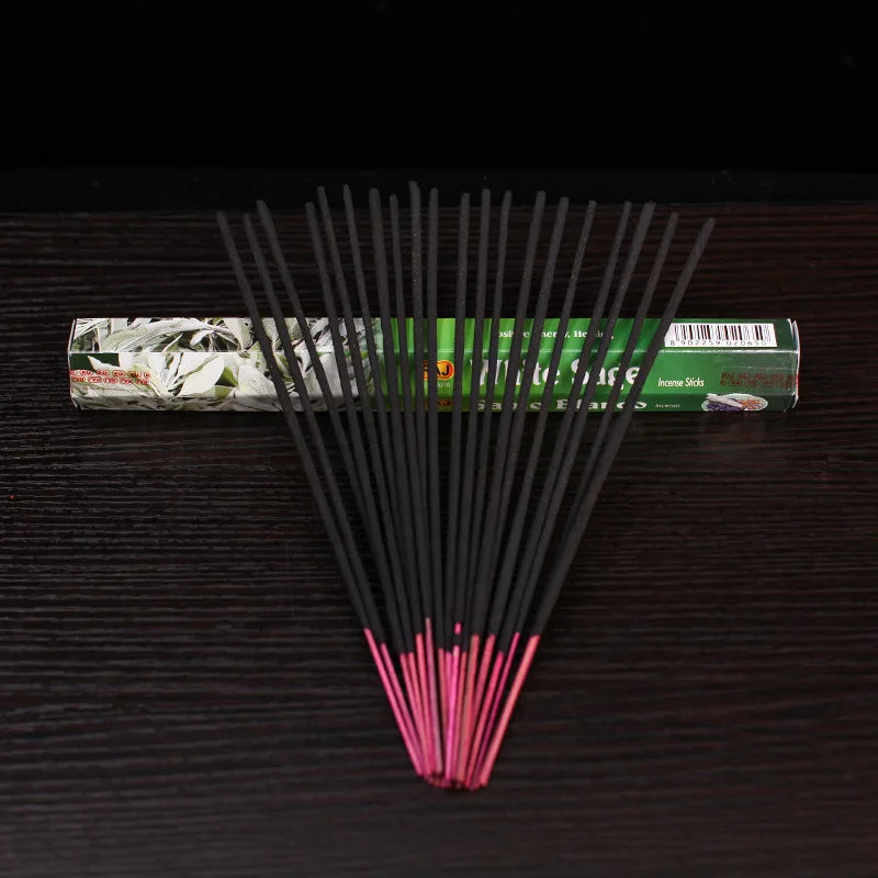 Y 20 Sticks Sandalwood India Incenses Natural Palo Santo Sage Indian Incense Stick Lavender Lotus Rose Line Tibetan Aromatherapy