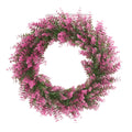 Living room home decoration artificial plant garland gardening door decoration wreath eucalyptus grass ring