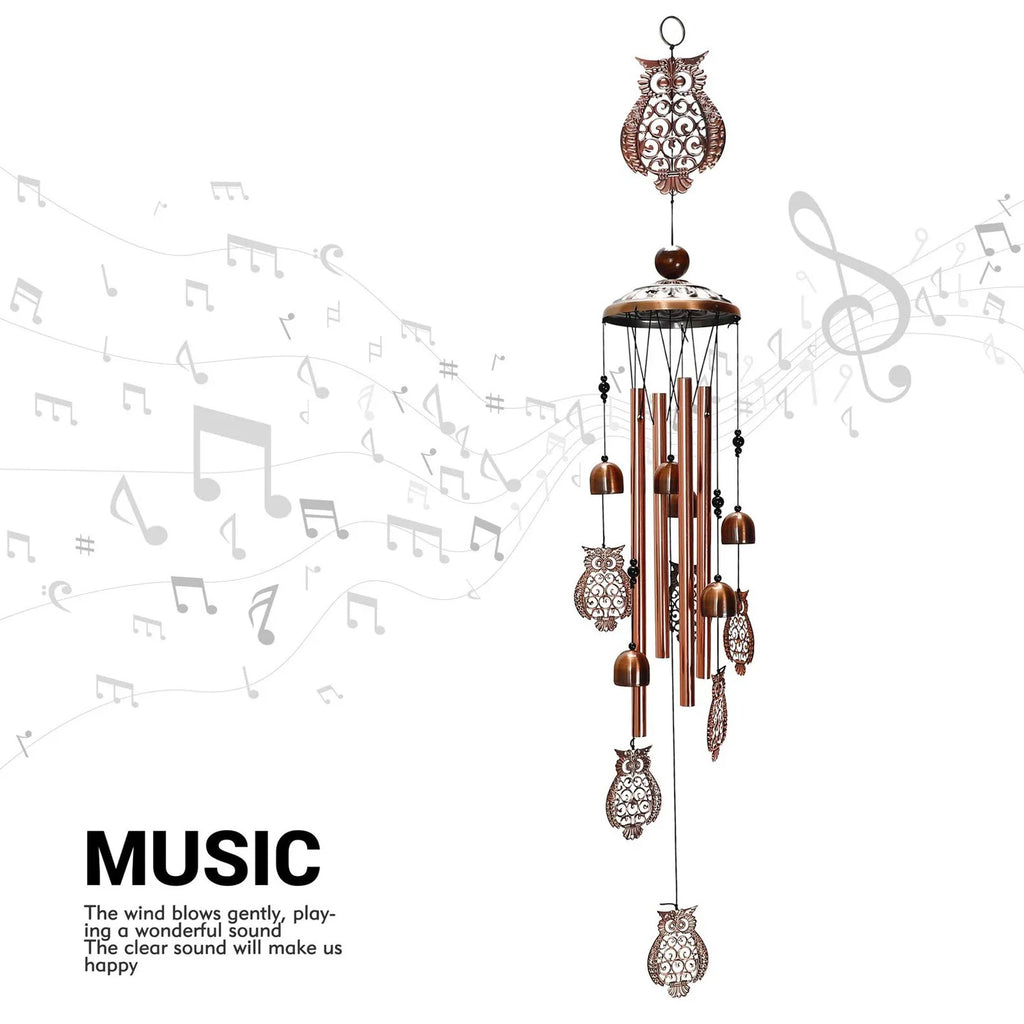 1pc Wind Chime Large Bells Wind Chimes Chapel Home Decor For Garden Outdoor Decoration Decor Gifts Yard Hanging Decor