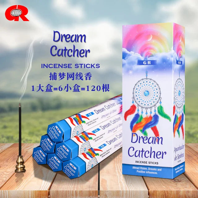 T68 20 Sticks Fragrances India Incense Stick Handmade Aromatherapy Sticks Sandalwood Lavender Meditation Incenses