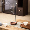 New Creative Upside Down Incense Burner Incense Stick Holder Wooden Anti-Ash Design Incense Stick Meditation Spa Room Home Decor