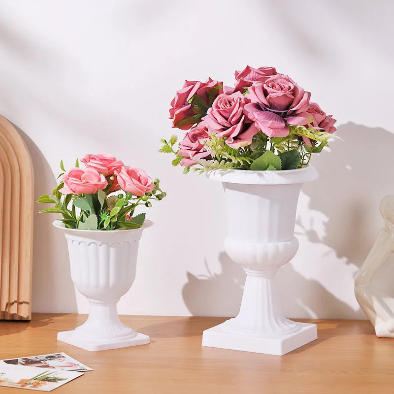 Plastic Succulent Pot, Nordic Minimalist Mini Planter for Desktop, Trending Indoor Flower Container