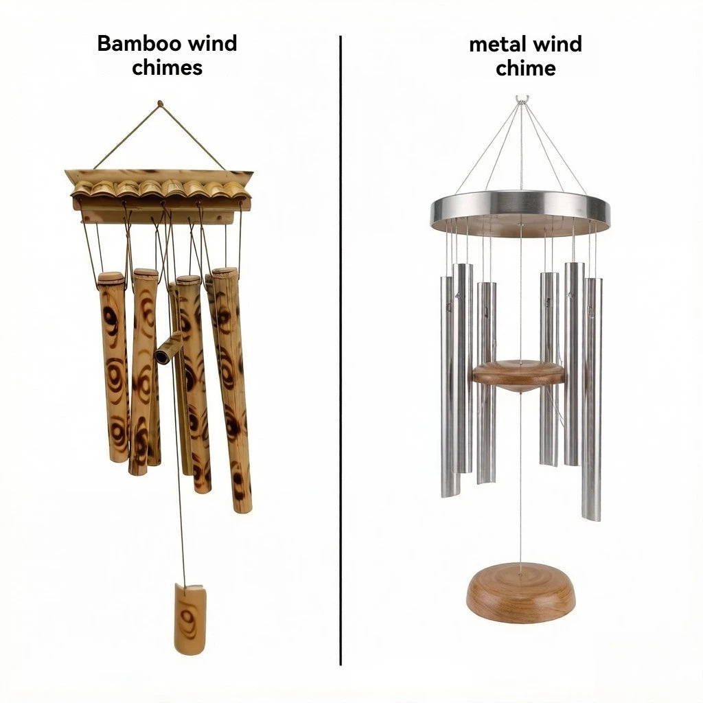 Wind Chime Handmade Garden Decoration Suitable for Porch, Patio, Outdoor Relaxing and Soothing Wind Chime for Home, Office, Temp