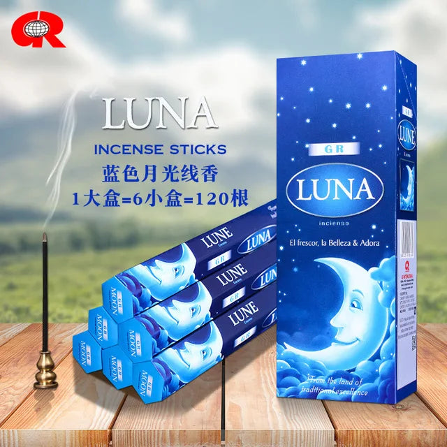 T68 20 Sticks Fragrances India Incense Stick Handmade Aromatherapy Sticks Sandalwood Lavender Meditation Incenses