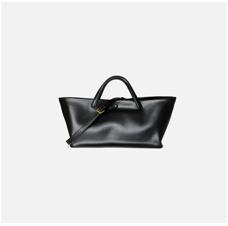 2026 New Arrival Genuine Leather Casual Totes High Quality Women Shoulder Crossbody Bags Ladies Large Versatile Handbags Coffee