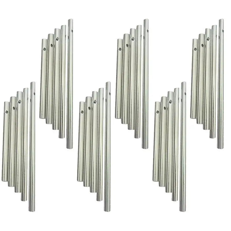 Wind Chime Diy Tubes Ring Chime Pendant Chimes Hanging Metal Set Outdoor Replacemeent For Windchimes Empty