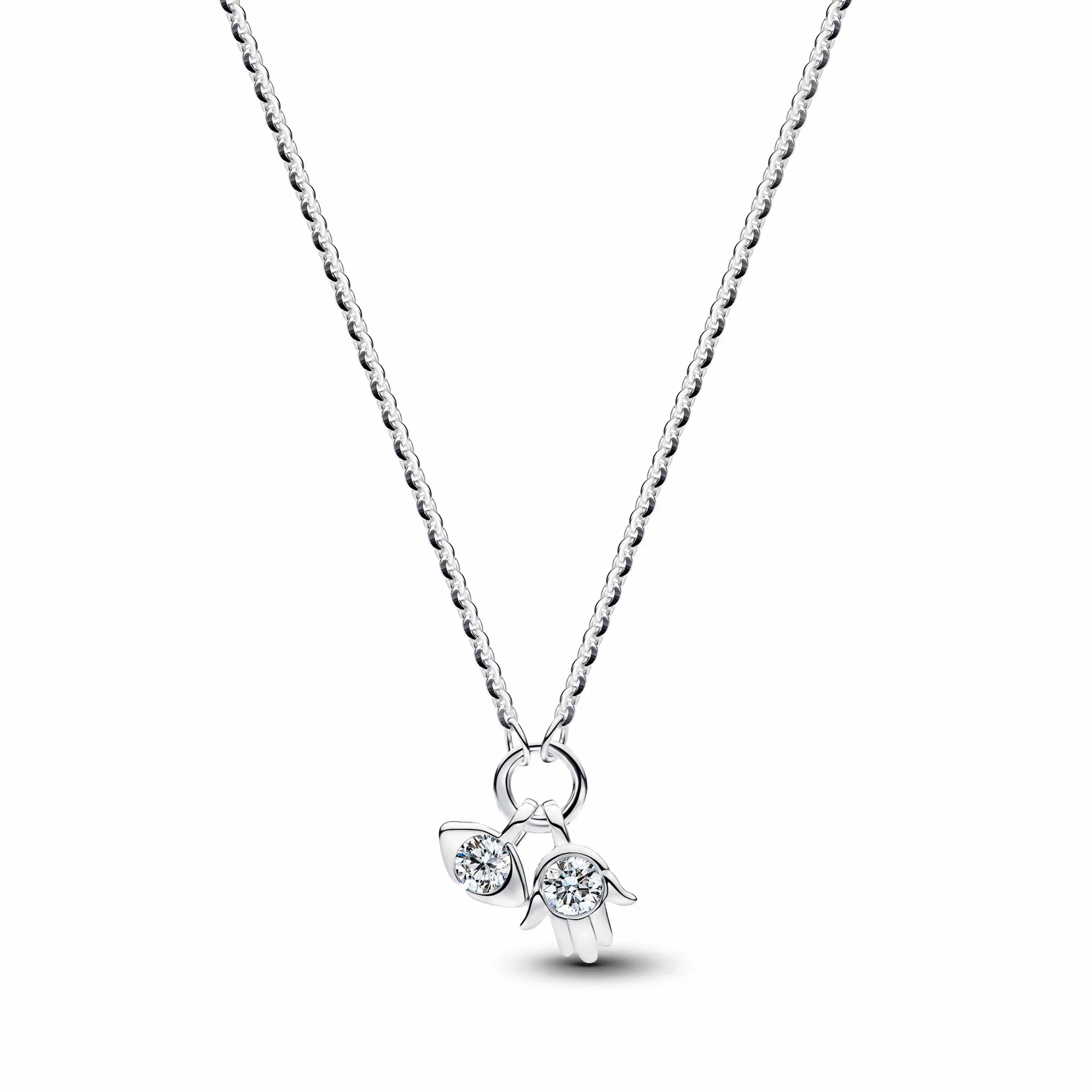 New 925 Sterling Silver Four Leaf Clover Flower Ear Stud Ring Pendant Bead fit DIY Women's Bracelets Necklaces Jewelry Gifts