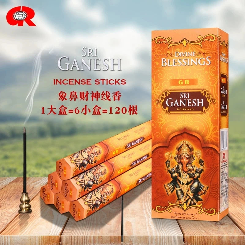 20 Sticks India Palo Santo Incense Sandalwood Household Bedroom Toilet Agarwood Tibetan Line Aromatherapy Incense Sticks