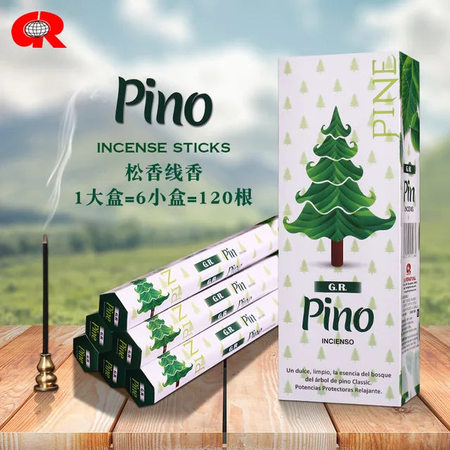 T68 20 Sticks Fragrances India Incense Stick Handmade Aromatherapy Sticks Sandalwood Lavender Meditation Incenses