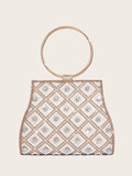 Women's Diamond Handbags Rhinestones Evening Bags Bridal Stones Clutch Purse Lady Clutches Bags Party Wedding Evening Bag Female