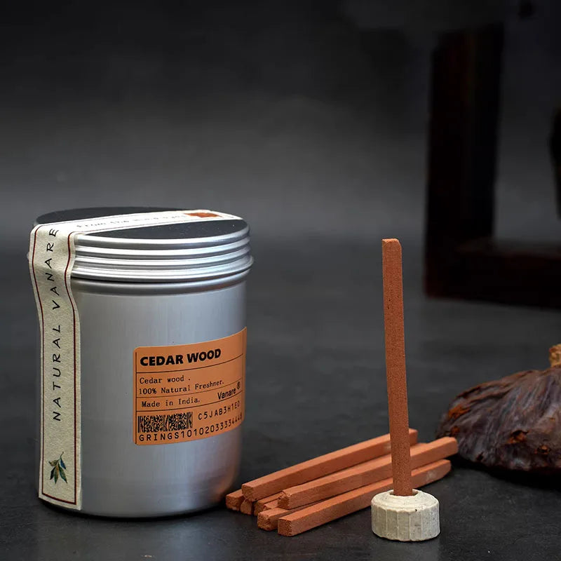 Cedar Incense Sticks Sterilization Disinfection Purification of Air Aromatherapy Natural Plant Health Aromatherapy Fashion Gift