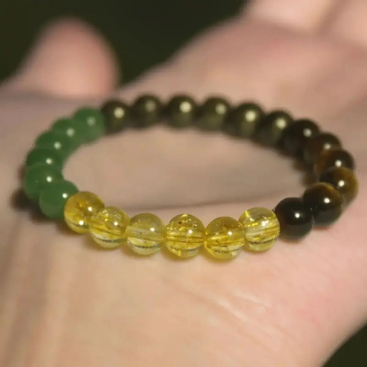 1pc Money Wealth Bracelet For Loved One With Card