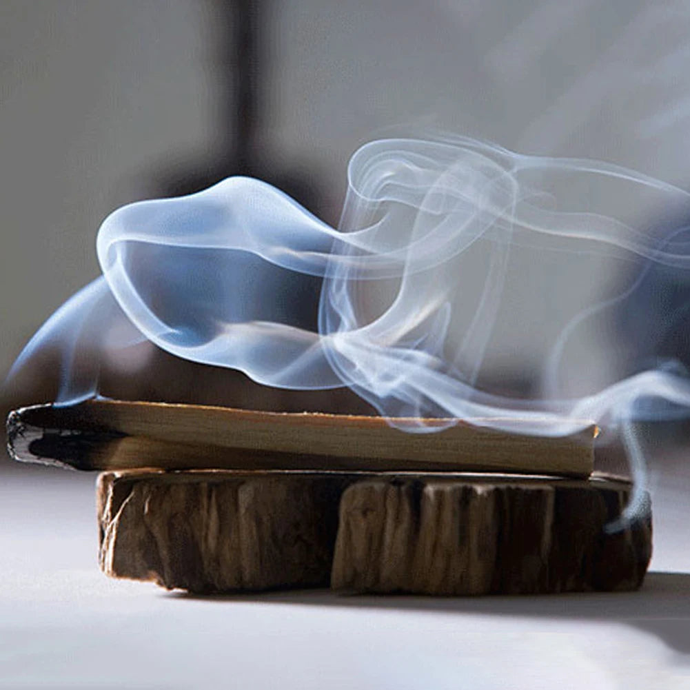 1-4PCS Palo Santo Natural Incense Sticks Aromatherapy Burn Sticks No Fragrance Incense Wooden Smudge Sticks for Home Living Room