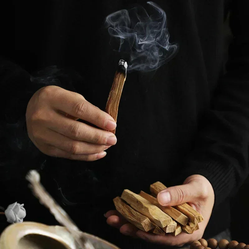 Palo Santo Natural Incense Sticks High-oil Smell of Old Materials for Long-lasting Application of Yoga Buddha Aromatherapy Home