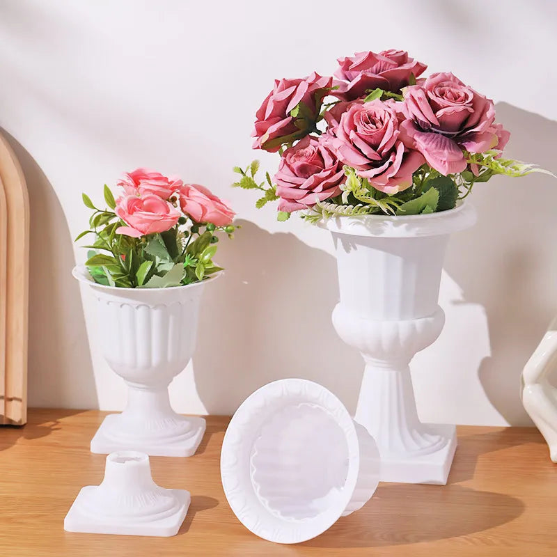 Plastic Succulent Pot, Nordic Minimalist Mini Planter for Desktop, Trending Indoor Flower Container