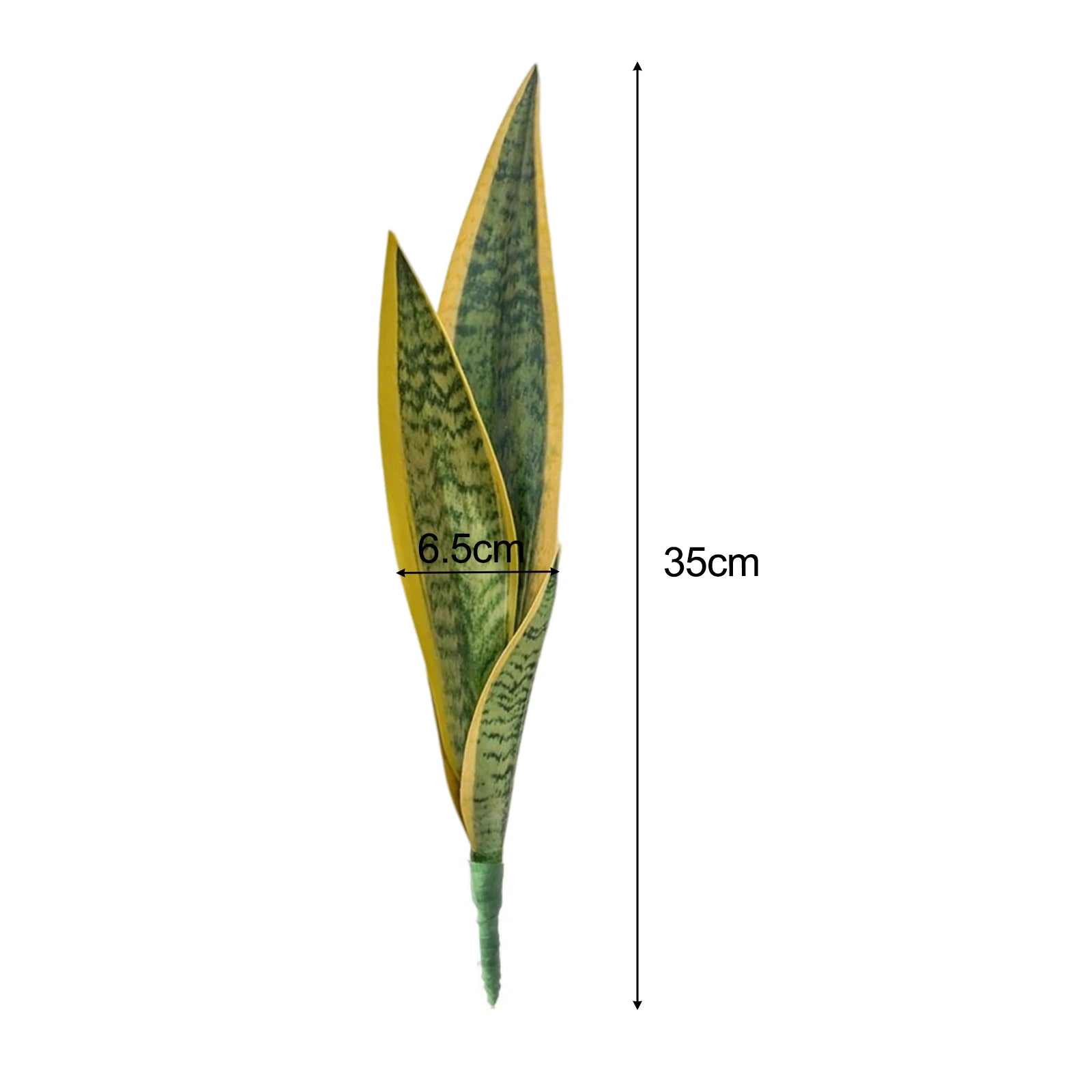 No Watering Required Artificial Snake Plant Indoor Decoration Easy Setup Long-Lasting Quality Sturdy Materials