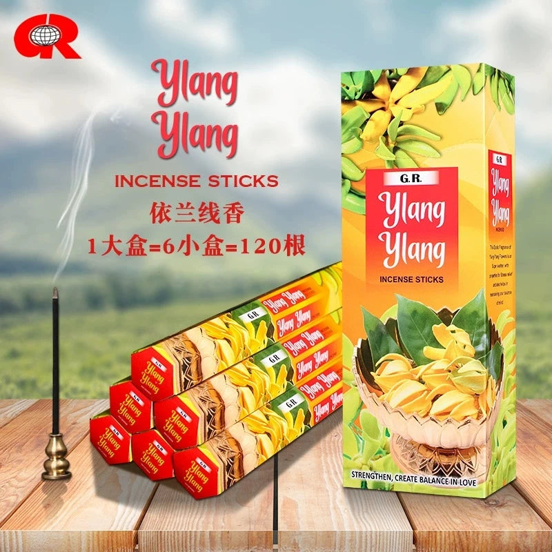 20 Sticks India Palo Santo Incense Sandalwood Household Bedroom Toilet Agarwood Tibetan Line Aromatherapy Incense Sticks