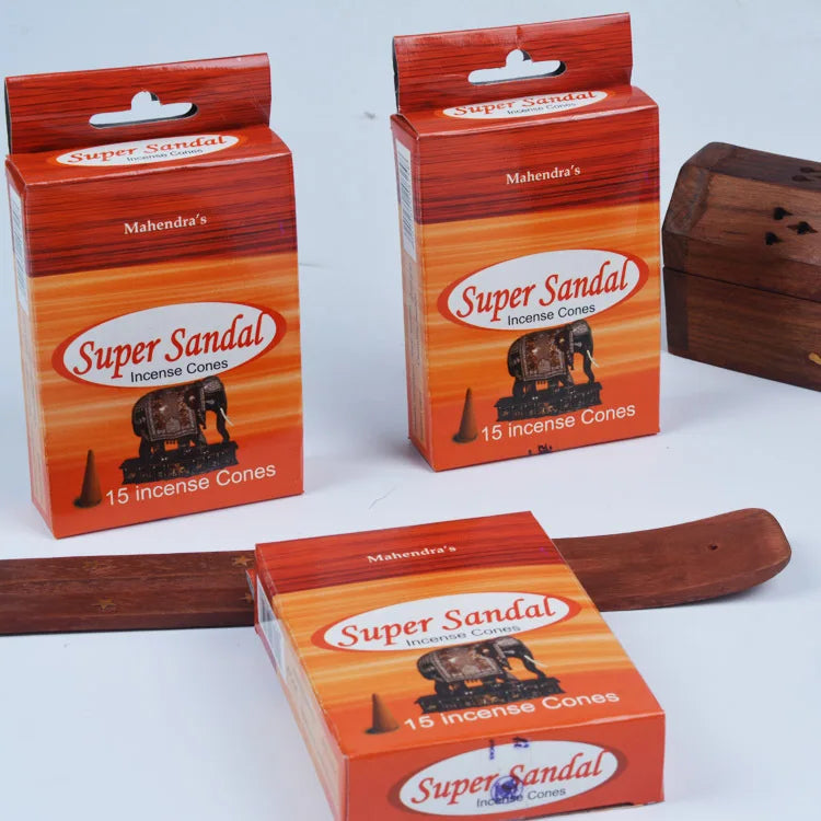 30 /15pcs of natural incense sticks are made using traditional methods, carefully selected natural wood powder and a small amoun