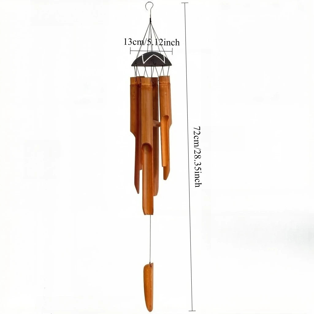Wind Chime Handmade Garden Decoration Suitable for Porch, Patio, Outdoor Relaxing and Soothing Wind Chime for Home, Office, Temp